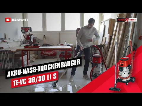 Video zu Einhell TE-VC 36/30 Li S-Solo (2347140)