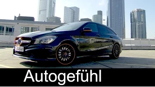 2016 New Mercedes CLA 45 AMG 4MATIC Shooting Brake PREVIEW sound, exterior, interior, colours