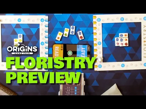 Floristry's Dutch auction mechanic elevates this two-player game about flower arrangement