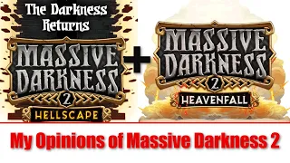 Massive Darkness 2: Opinions from someone who grew up with WarhammerQuest and HeroQuest.