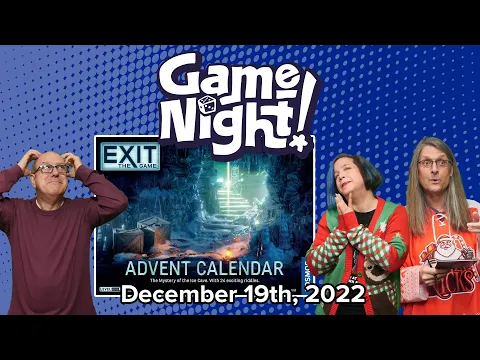 GameNight! 24 Days of Advent - Exit: The Game – Advent Calendar: The Mystery of the Ice Cave Dec. 19