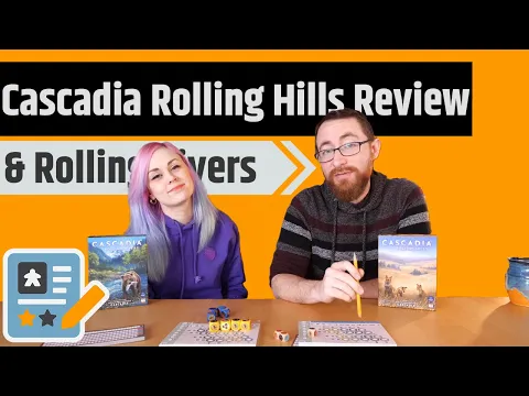 Cascadia Rolling Rivers & Rolling Hills Review - One Of My Favorite Games Gets A Roll & Write!