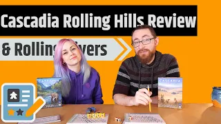 Cascadia Rolling Rivers & Rolling Hills Review - One Of My Favorite Games Gets A Roll & Write!