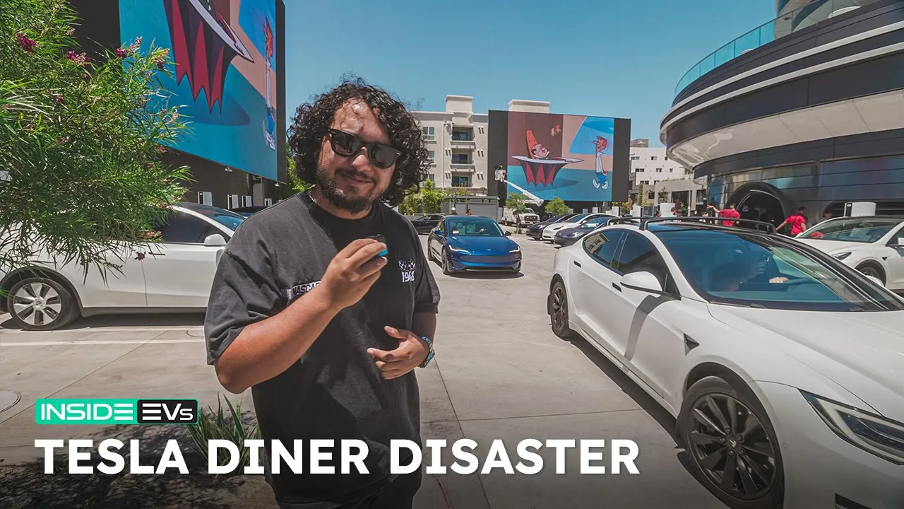 We Visited The Tesla Diner - It Was A Disaster