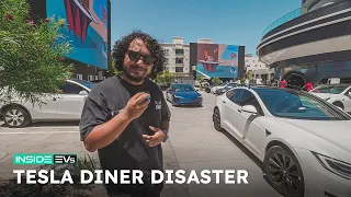 We Visited The Tesla Diner - It Was A Disaster