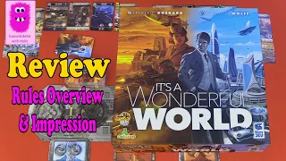 Review: Rules Overview & Impression - It's a Wonderful World