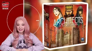Architects of the West Kingdom by Renegade Game Studios Unboxing