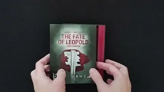 50 Clues: The Fate of Leopold board game sequel how to setup play unboxing escape room * Amass Games