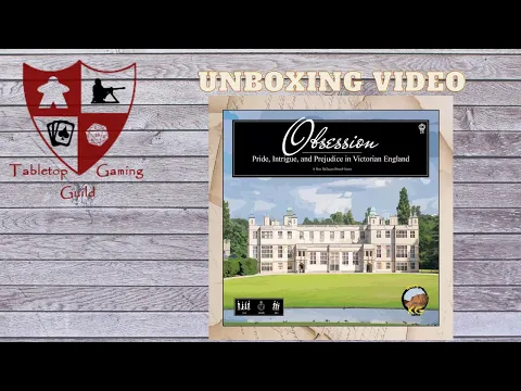 Obsession Board Game Unboxing