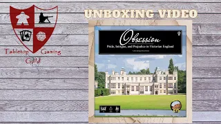 Obsession Board Game Unboxing