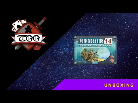 Memoir '44 Pacific Theater Board Game Unboxing