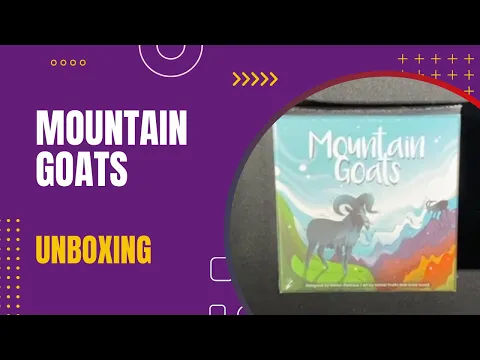 Mountain Goats Board Game Unboxing | DaniCha