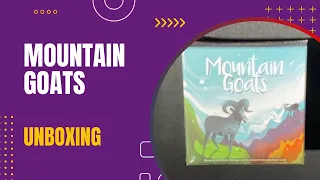 Mountain Goats Board Game Unboxing | DaniCha