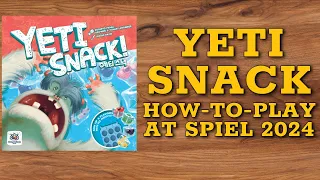 Yeti Snack! How to play interview at Spiel 2024