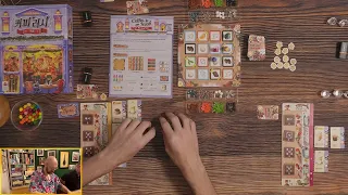 Coffee Rush Winter Board Game Teach and Playthrough