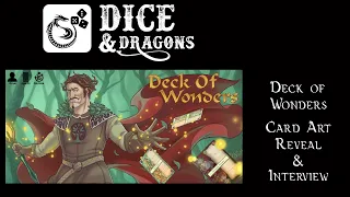 Dice and Dragons - Deck of Wonders Poison Toad Card Art Reveal and Interview