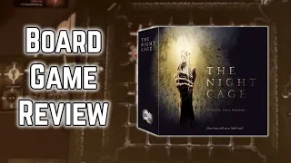 Co-op survival horror with great art and solid mechanics - The Night Cage (Board Game Review)
