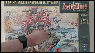 Renegade Studios Axis & Allies 1941 Anniversary Edition UNBOXED!