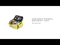 Large Capacity Emergency Bag Polyester - Yellow video