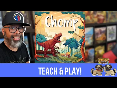 Chomp: Light and Puzzly Dino Tile Laying!