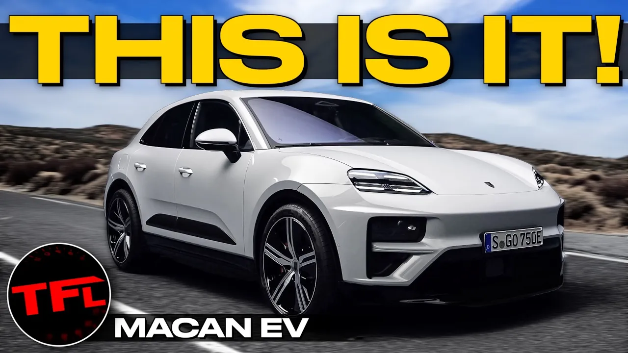 It's Finally Here: Meet the All-New, All-Electric 2025 Porsche Macan!