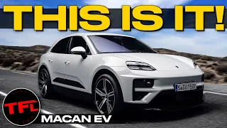 It's Finally Here: Meet the All-New, All-Electric 2025 Porsche Macan!