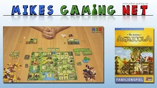 Mikes Gaming Net: Agricola - Familienspiel - Video instructions (German)
