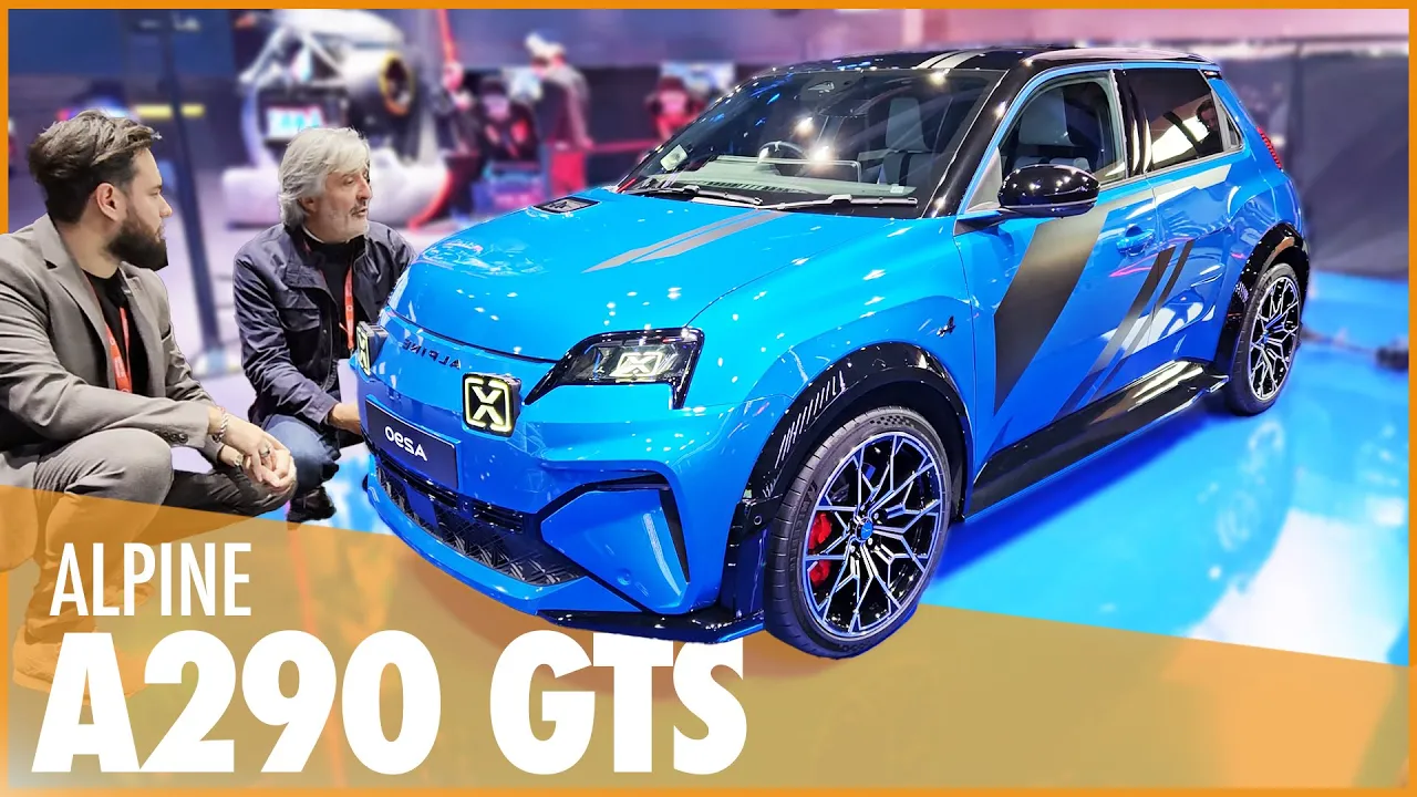 ALPINE A290 🏎️ ELLE DONNE LE SOURIRE ! Mieux qu’une Mini Cooper S ? | Mondial de l'Auto 2024