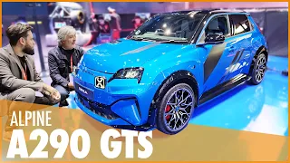 ALPINE A290 🏎️ ELLE DONNE LE SOURIRE ! Mieux qu’une Mini Cooper S ? | Mondial de l'Auto 2024