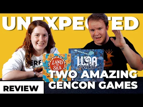 Two Board Games that Subverted my Expectations - Gencon 2021