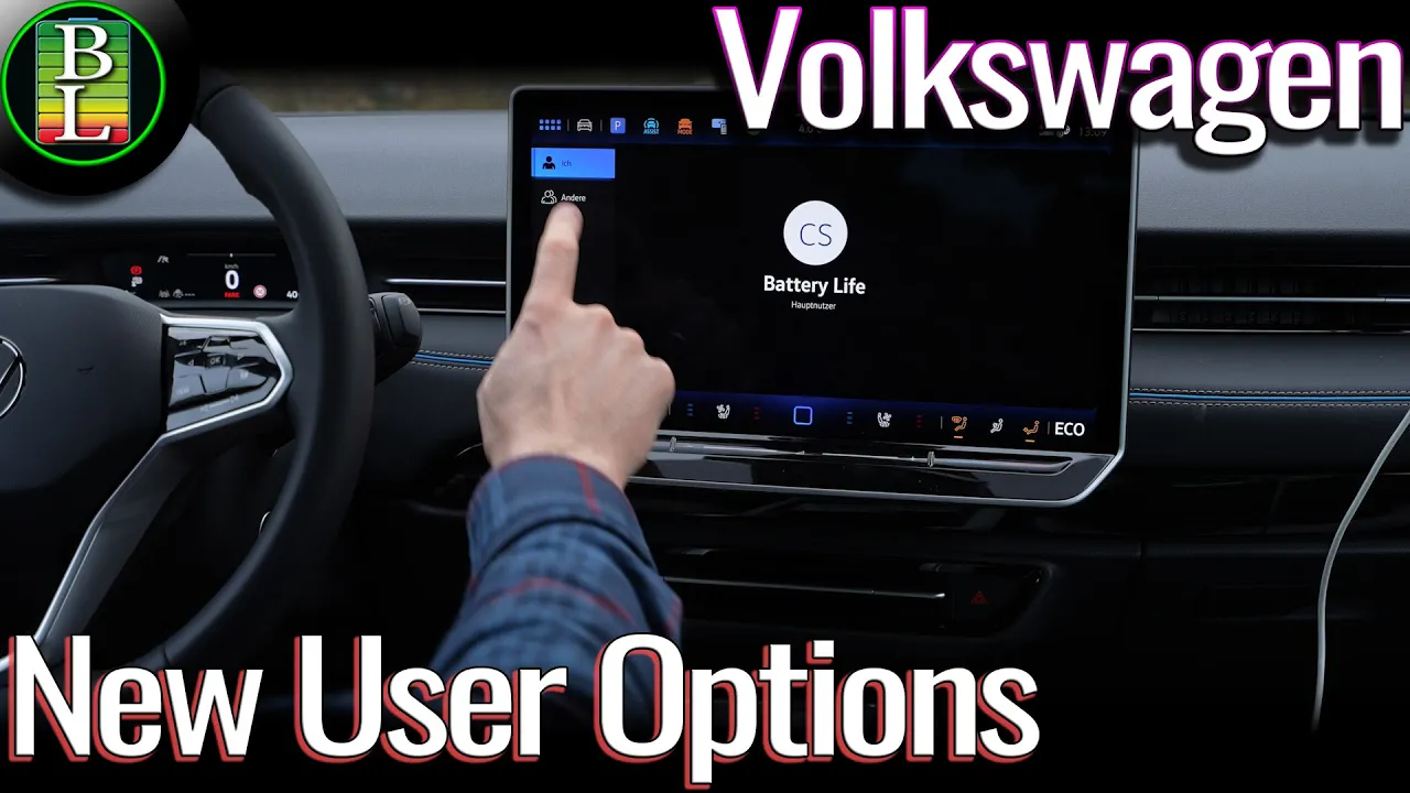 Finally You can see your VW Id when someone else is driving