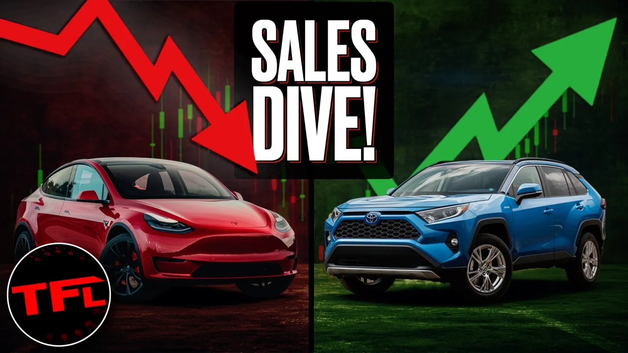 Toyota Sales SURGE While Tesla Misses the Mark: Here's What's Happening!
