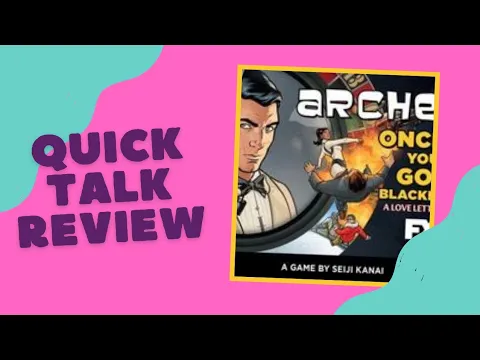 Archer Once you go Blackmail: Review