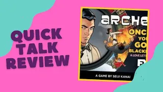 Archer Once you go Blackmail: Review