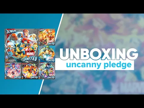 Marvel United X-Men Kickstarter All-In Unboxing & Reboxing