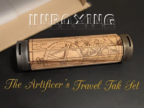 Unboxing The Artificer's Travel Set - Special Edition from Bill Leighton