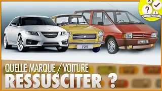 QUELLE MARQUE DISPARUE RESSUSCITER ?