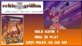 Solo Play-through with Rules