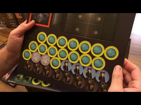 Trey's Tabletop Crossrip - Unboxing of Batman TAS Shadow of the Bat Box