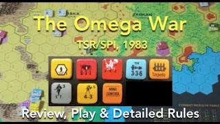 The Omega War (SPI/TSR) Board Game Review & How to Play