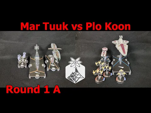 Star Wars Armada RitR 3: Clone Wars - Round 1 First Battle - ION Radio Campaign
