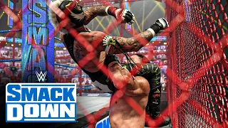 Roman Reigns vs. Rey Mysterio - Universal Title Hell in a Cell Match: SmackDown, June 18, 2021 Roman Reigns vs. Rey Mysterio - Universal Title Hell in a Cell Match: SmackDown, June 18, 2021