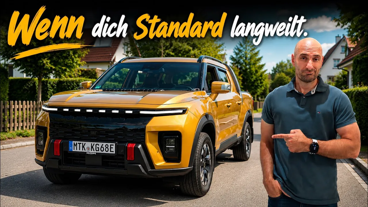 Ich dachte Pick-ups wären klappriger Mist | KGM Musso EV