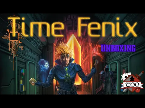 Time Fenix Prototype Board Game Unboxing