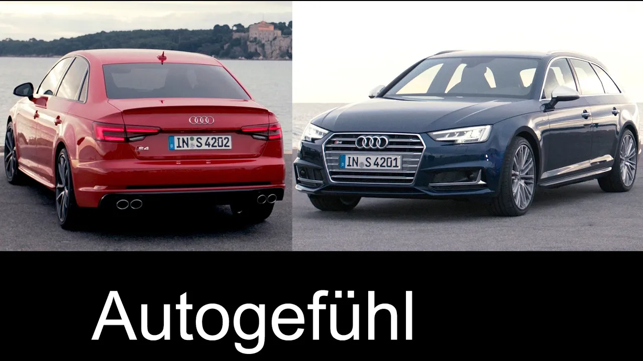 Audi S4 sedan/Limousine & Avant Sound/Exterior/Interior 2017 new neu