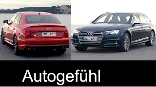 Audi S4 sedan/Limousine & Avant Sound/Exterior/Interior 2017 new neu