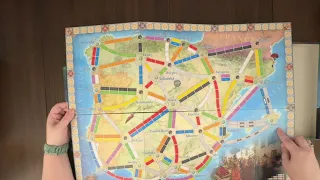 Ticket To Ride Iberia & South Korea Expansion - Map Collection 8 - Board Game Unboxing & Reboxing