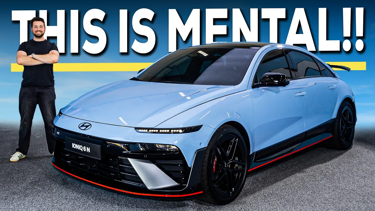 WORLD FIRST!! Hyundai IONIQ 6 N Review: BY FAR the COOLEST Car of 2025...