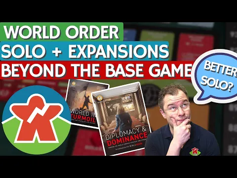 World Order - Expansions and Solo Mode Review