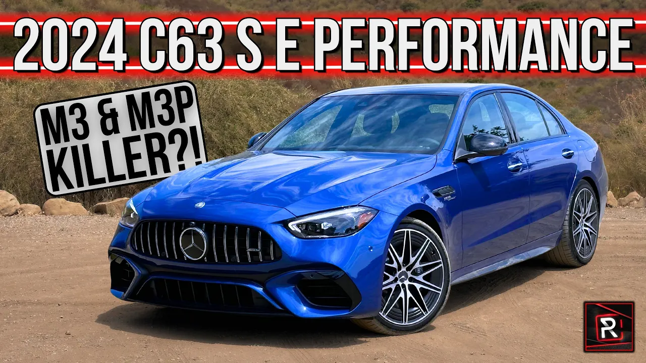 The 2024 Mercedes-AMG C63 S E Performance Is A Crazy Fast Electrified Super Sports Sedan